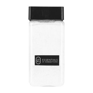 Arena decorativa "Essentials" de color blanco, 550 ml. - HOME & STYLING