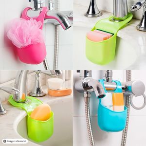 Organizador para fregadero, de silicona, en varios colores, de 10 X 20 X 4 cm. - EXCELLENT HOUSEWARE