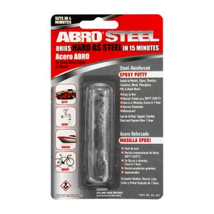 Macilla epóxica de acero fácil de usar en presentación de 42,5 g. - ABRO