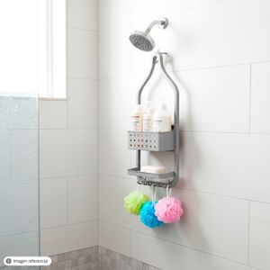 Organizador de baño "Aura" emn color gris para DUCHA, de 68 x 27.3 x 12 cm. - CASA PICA