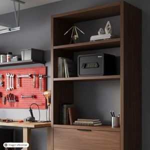 Caja fuerte digital con seguridad de huella dactilar y tamaño de 25 cm. - K PRO