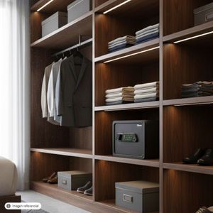 Caja fuerte digital con seguridad de huella dactilar y tamaño de 30 cm. - K PRO