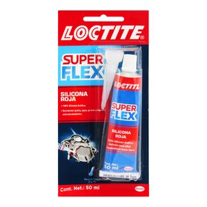 Silicona de color rojo, de 50 ml, para uso profesional automotriz. - LOCTITE