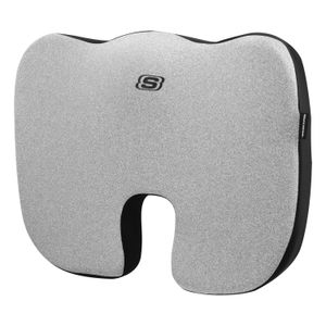 Cojín gris para asiento de conductor "Breathable comfort" antideslizante. - SKECHERS
