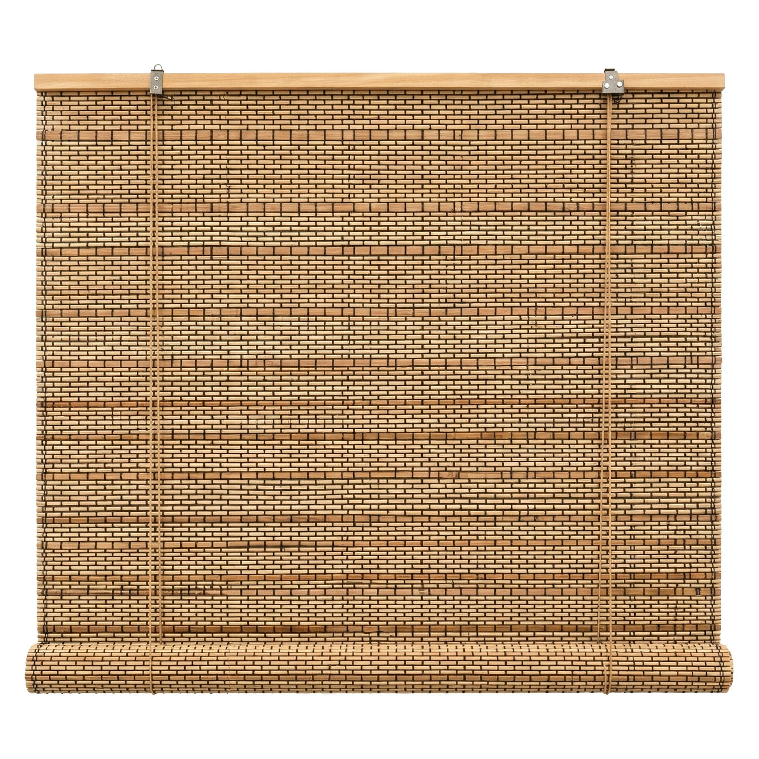 Persiana Enrollable Heine Home Roja/Beige – Fácil Montaje Con Gancho, Poliéster, 1 Pieza (Ref. 4635)