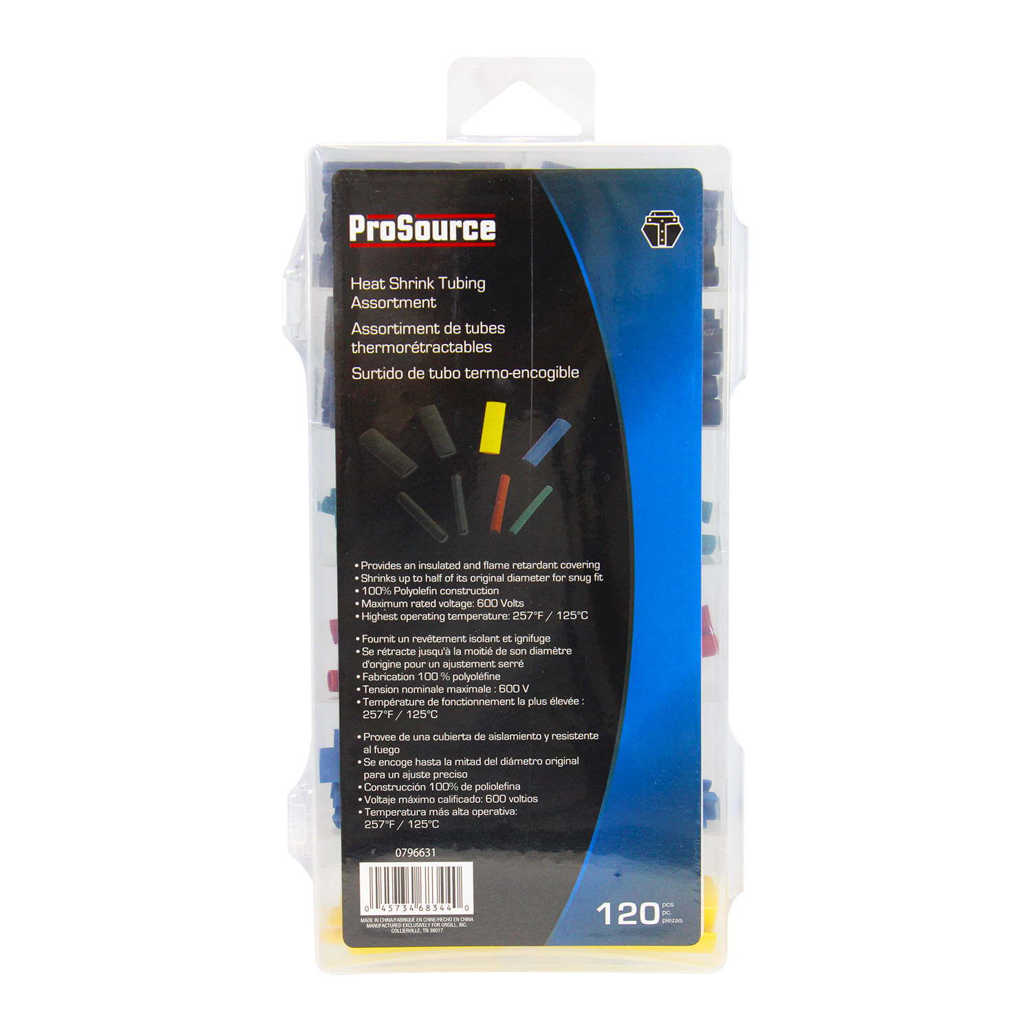 Set de 120 tubos termo-encogibles hechos 100% de poliolefina ...