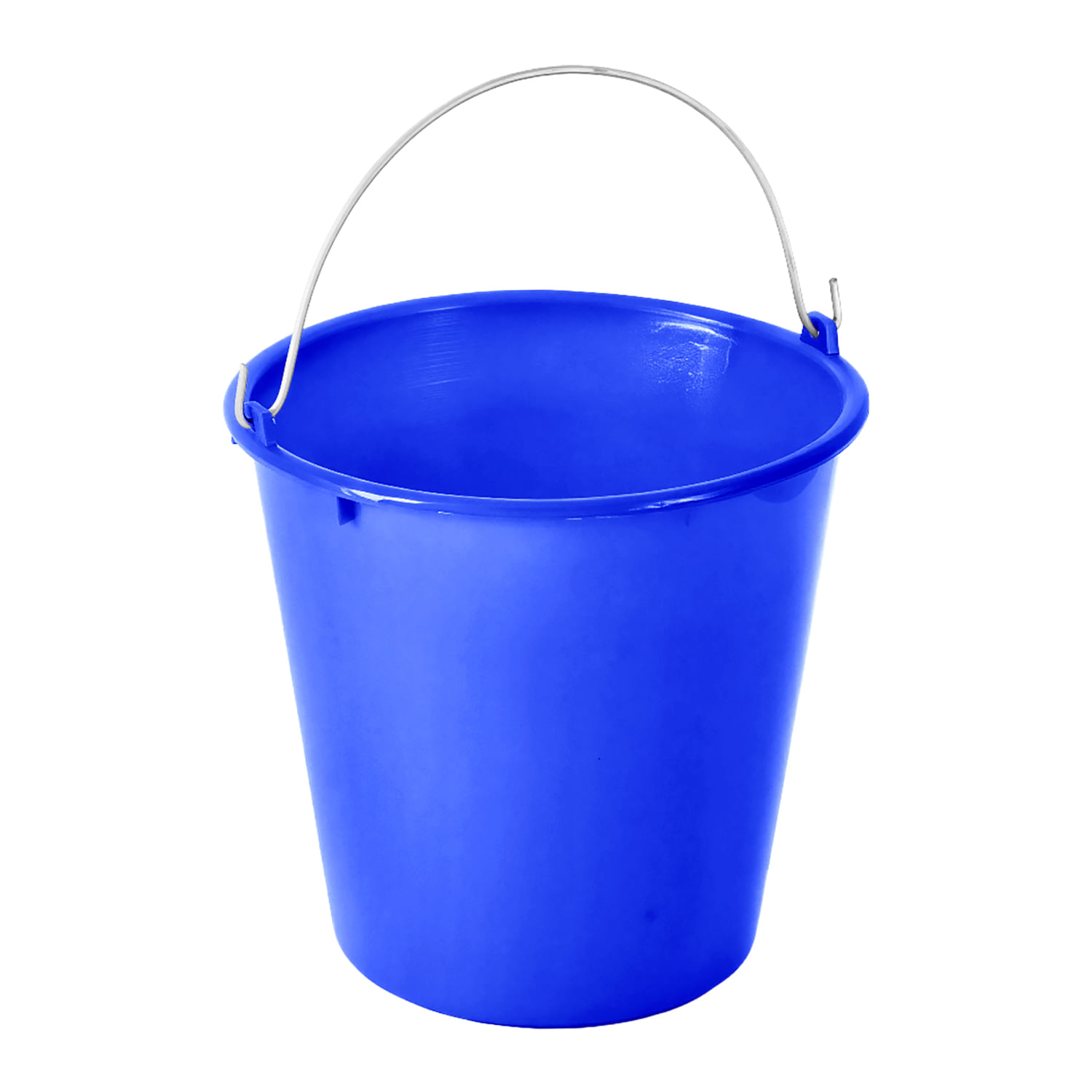Balde de color azul con agarrador, de 6 lt - PLAPASA - Kywi