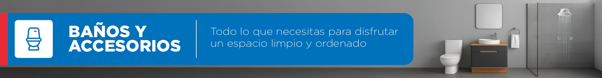 baños y accesorios todo lo que necesitas para disfrutar un espacio limpio y ordenado