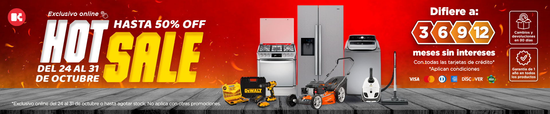 ofertas exclusivas online en el hot sale de kywi