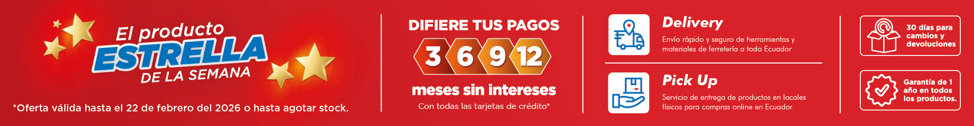 Producto estrella de la semana